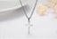 Small Cross Necklace For Women Men White Gold Necklace With Pendant Carousel 2