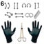 Professional Body Piercing Tool Kit Ear Nose Navel Nipple Stainless Steel Needle Carousel 1