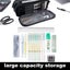 Vivoderoco Ykk Zipper Pencil Case - Black - Stationery Marker Pen Organizer Case Carousel 3