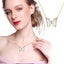 Women's Vintage Fashion Butterfly Necklace Jewelry Dainty Necklace Carousel 2