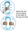 Yoga Pilates Ring 2 Pack Adjustable Soft Fitness Ring Training Tool For Back Arm Carousel 3