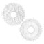 12pcs Mop Cloth For Dreame Bot W10 / W10 Pro Sweeping Robot Mop Pad Carousel 2
