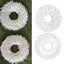 12pcs Mop Cloth For Dreame Bot W10 / W10 Pro Sweeping Robot Mop Pad Carousel 3