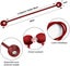 4 Pcs Magnetic Curtain Tiebacks Curtain Clips Rope Holdbacks Curtain Weaving Hol Carousel 3