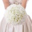 White Hydrangea Artificial Flowers Fake Hydrangea Flowers Heads Pack Of 10 For W Carousel 5