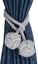 2pcs Drapery Hold Backs Hand Knitting Braided Curtain Tiebacks With Double Ball Carousel 1