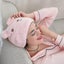 2 Pcs Hair Dry Towel Hat Cute Quick Drying Bath Towel Wrap Ultra Soft Absorbent Carousel 4