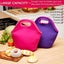 2pcs Neoprene Lunch Bag Insulated Thermal Lunch Bag Reusable And Foldable Lunch Carousel 4