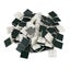 100x 1 Pack Sort Adhesive Cable Wire Lead Tie Square Mounts Clips Wall Holder, 1 Carousel 1