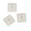 100x 1 Pack Sort Adhesive Cable Wire Lead Tie Square Mounts Clips Wall Holder, 1 Carousel 3