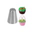 3pcs Grass Stainless Steel Piping Tips For Cake Fondant Cupcakes Carousel 3