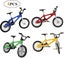 4 Pcs Finger Bicycle Mini Toy Alloy Finger Mountain Bike Model Ornaments Bmx Bic Carousel 1