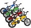 4 Pcs Finger Bicycle Mini Toy Alloy Finger Mountain Bike Model Ornaments Bmx Bic Carousel 5