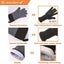 1 Pair Black Flame Retardant Heat Insulation Microwave Oven Glove Carousel 4