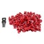 100pcs Red Rj45 Port Ethernet Lan Hub Anti Dust Cover Plug Cap Blockout Protecto Carousel 1