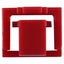 100pcs Red Rj45 Port Ethernet Lan Hub Anti Dust Cover Plug Cap Blockout Protecto Carousel 3