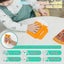 2pcs Push Bubble Pop Fidget Sensory Toy, Autism Special Needs Silicone Stress Carousel 4