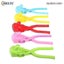 1pcs Snowman Duck Dinosaur Shape Snowball Maker Clip Tong Kid Winter Outdoor Fun Carousel 3