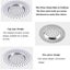 2 Pcs Stainless Steel Drain Strainer Carousel 3