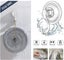 2pcs Wreath Hanger,clear Reusable Heavy Duty Wreath Hanger Suction Cup With Wipe Carousel 2