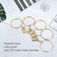 40pcs Curtain Rings With Clips, Strong Drapery Clips Hooks On Tension Rod Bracke Carousel 1