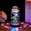 Beauty And The Beast Rose In Glass Dome Led Lights Crystal Rose Flowers Gift For Carousel 1