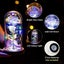 Beauty And The Beast Rose In Glass Dome Led Lights Crystal Rose Flowers Gift For Carousel 5