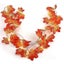 5 Pack Thanksgiving Maple Autumn String Lights With 100 Led Maple Leaf Fall Deco Carousel 4
