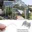 5 Glass Greenhouse Clips Stainless Steel Window Clips 5 Overlapping Spring Clips Carousel 3