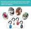 4-pack Heilwiy Gift Dog Training Clickers With Wrist Strap For Dog Cat Horse Carousel 5