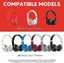 Beats Solo 3 Wireless Ear Pads Replacement, Protein Leather Memory Foam Headphon Carousel 3