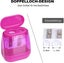 8 Pieces 4 Colors Pencil Sharpener With Case.kids Sharpener.pencil Carousel 4