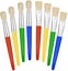 8pcs Paint Brushes For Kids, Children Paint Brushes Toddler Chubby Paint Brushes Carousel 1