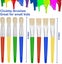 8pcs Paint Brushes For Kids, Children Paint Brushes Toddler Chubby Paint Brushes Carousel 5