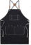 Cotton Chef Apron, Back Cross Adjustable Bulk Bib Apron, Multi-pocket Carousel 1