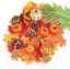 Artificial Pumpkins Wreath Autumn Fall Harvest Set With Maple Leaves, Acorns Carousel 1