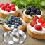 4pcs Cake Ring Crumpets, Cake Ring Baking Rings Stainless Steel Silver, Rings Carousel 2