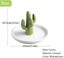 Cactus Dish Ring Holder For Jewelry, Ceramic Succulent Jewelry Tray Organizer Di Carousel 3