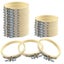 Bamboo Embroidery Hoops 4 Inch, Round Wooden Circle Cross Hoop Ring For Art Craf Carousel 1