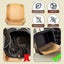 Baking Paper For Hot Fryer Square (20 Cm), Pack Of 100 Airfryer Baking Paper Dis Carousel 5