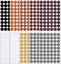 540 Pieces Screw Hole Covers Stickers, 10 Sheets Self-adhesive Pvc Cover Caps Ac Carousel 1