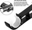 Curtain Rod Bracket Double Drapery Rod Brackets Black Heavy Duty Aluminum Alloy Carousel 3