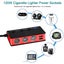 Cigarette Lighter Adapter Quick Charge 3.0 180w 3-socket Splitter Carousel 4