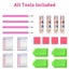 Diamond Painting, 4 Pack Diy 5d Diamond Painting Pictures, Diamond Painting Kits Carousel 4