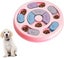 Dog Puzzle Slow Feeder Toys, Puppy Treats Dispenser Slow Feeder Bowl Dog Toys, D Carousel 1