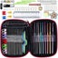 Crochet Needles Kit 100pcs Crochet Hooks Set Knitting Tools Accessories Knitting Carousel 1