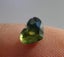 0.88CT SPLENDID HEART CUT 100% NATURAL YELLOW GREEN BLUE SAPPHIRE Carousel 3