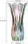Flower Vase Phoenix Tail Shape Thickened Crystal Glass For Home Decor, Wedding O Carousel 2