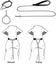 Chrome Plated Metal Dog Leash Chain Lead Heavy Duty Chew Proof Leash With Padded Carousel 3