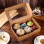 Cupcake Boxes 10 Pack Heilwiy Gifts Brown Cupcake Containers 6 Count Kraft Carousel 4